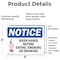 Signmission Safety Culture Sign, 5 in Width, Vinyl Decal, Rectangle OS-2PACK-NS-D-35-L-16856 - alternate 5